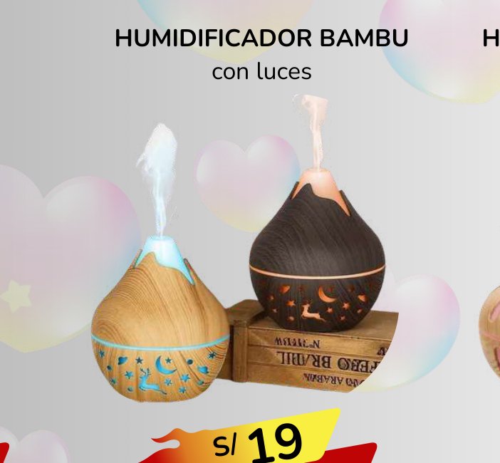 HUMIDIFICADOR BAMBU HUMIDIFICADOR BAMBU - Imagen 1