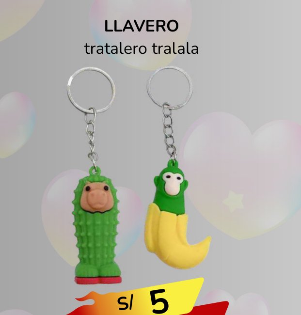 LLAVERO tralalero tralala LLAVERO tralalero tralala - Imagen 1